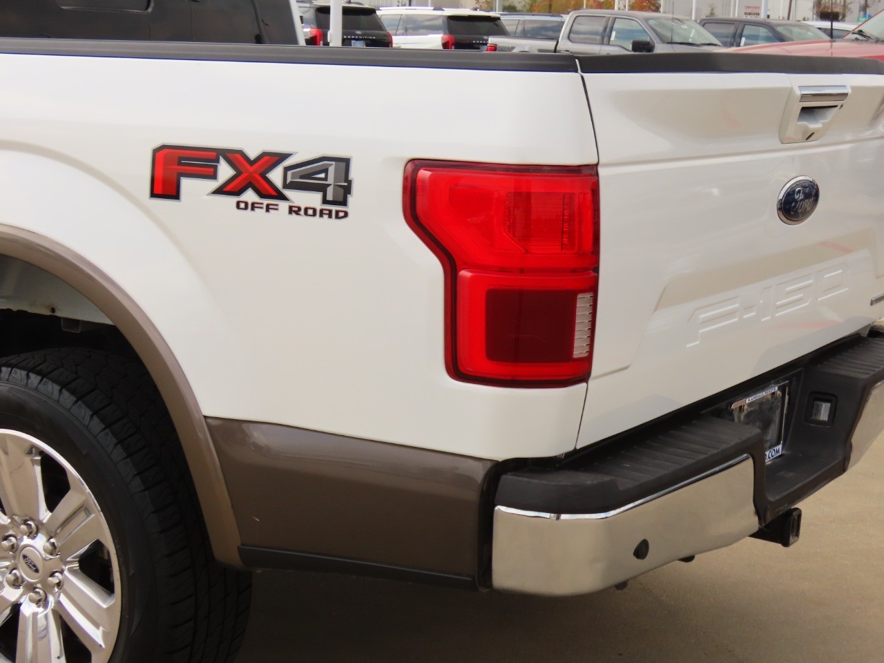 2020 Ford F-150 LARIAT Star White Metallic Tri-Coat at Planet Ford