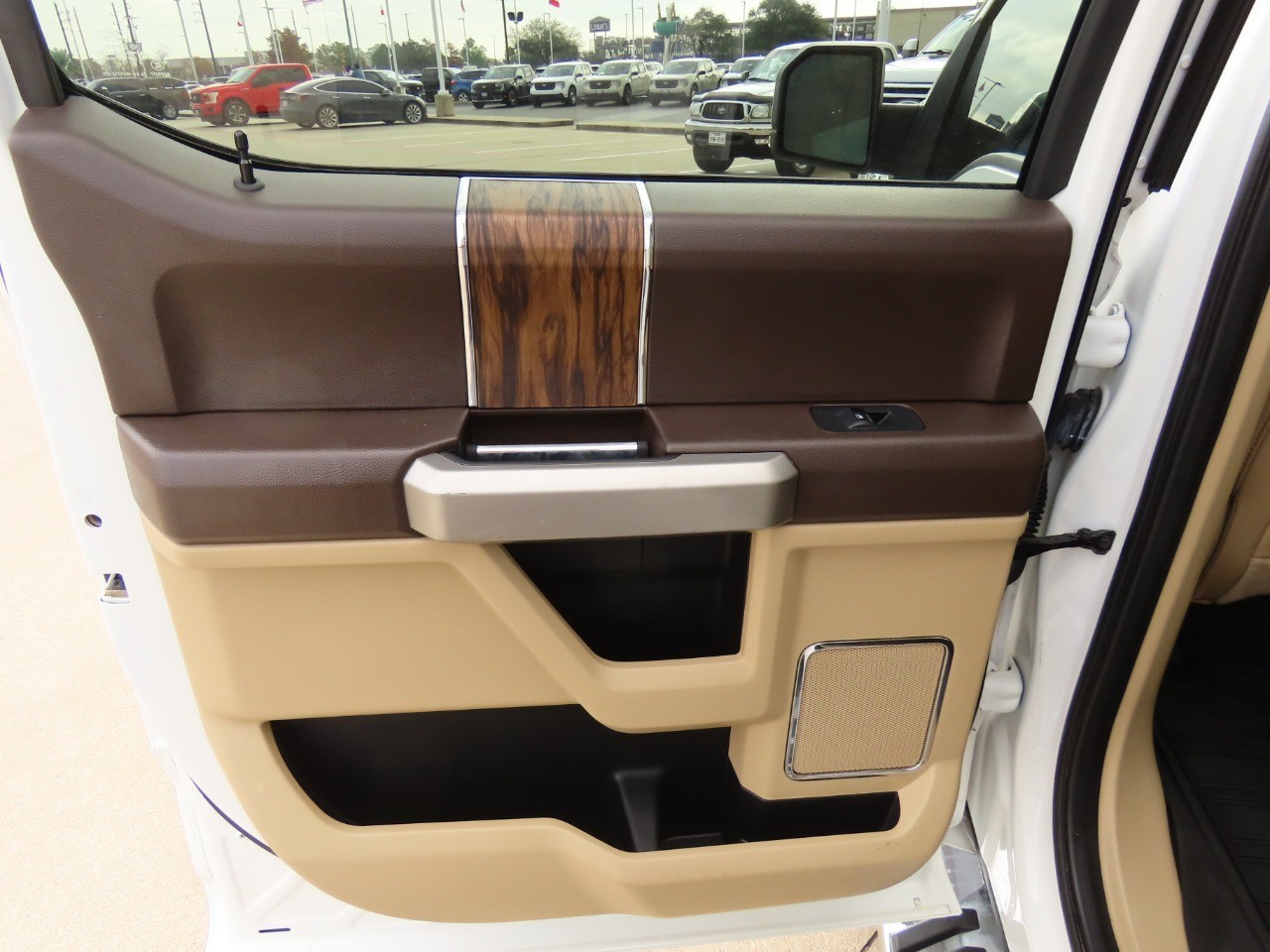 2020 Ford F-150 LARIAT Star White Metallic Tri-Coat at Planet Ford