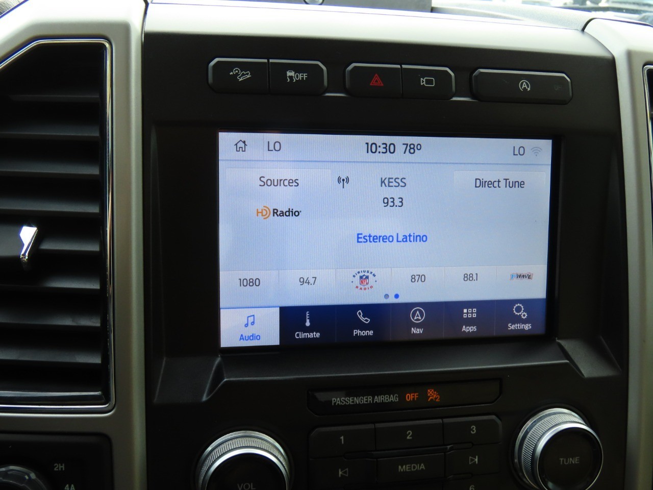 2020 Ford F-150 LARIAT Star White Metallic Tri-Coat at Planet Ford