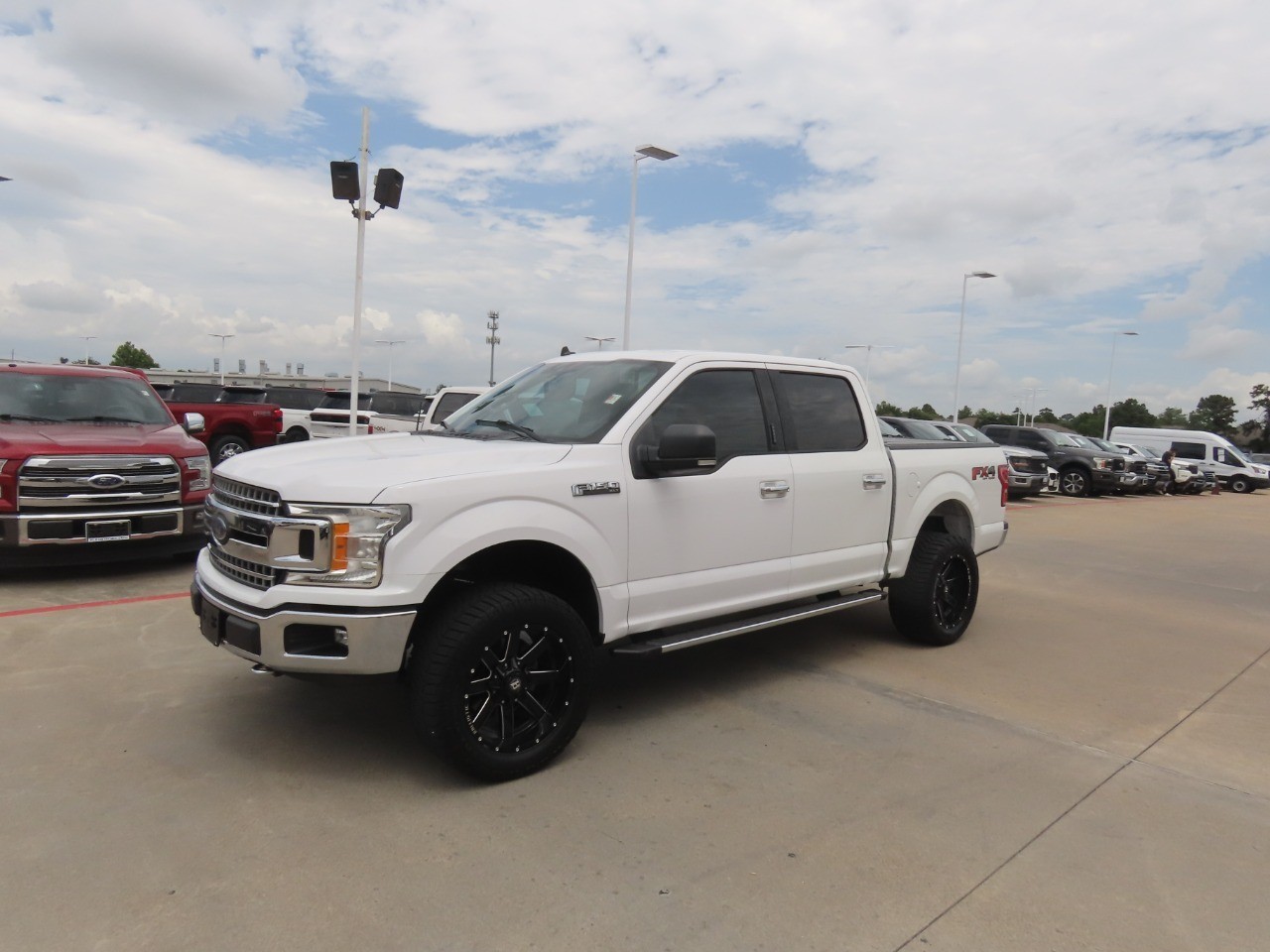 2020 Ford F-150 XLT WHITE at Planet Ford