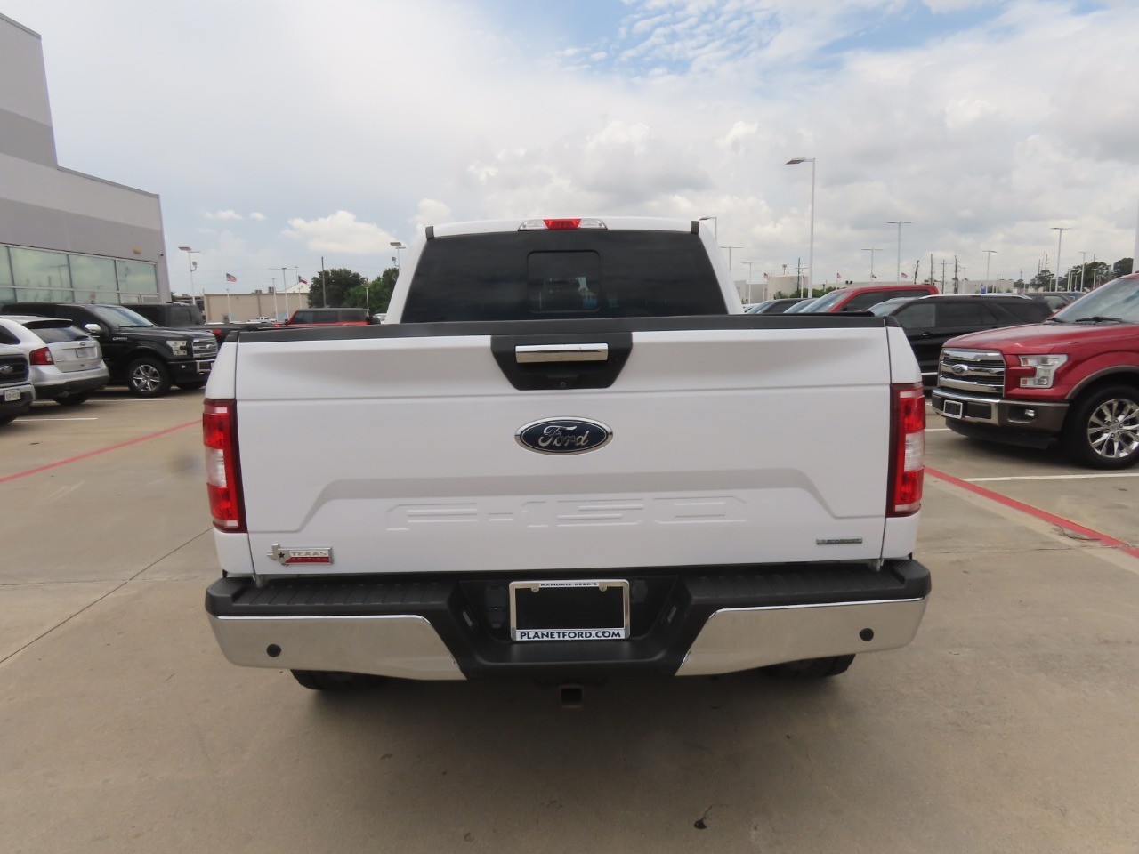 2020 Ford F-150 XLT WHITE at Planet Ford