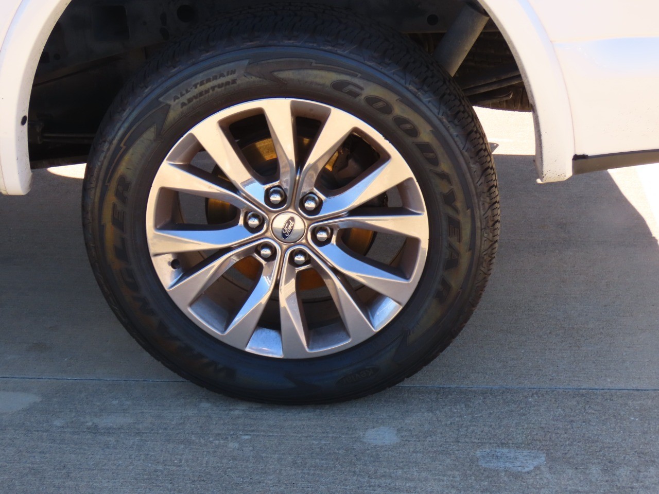 2018 Ford F-150 Platinum White Platinum Metallic Tri-Coat at Planet Ford