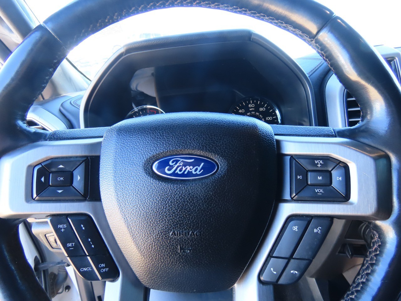 2018 Ford F-150 Platinum White Platinum Metallic Tri-Coat at Planet Ford