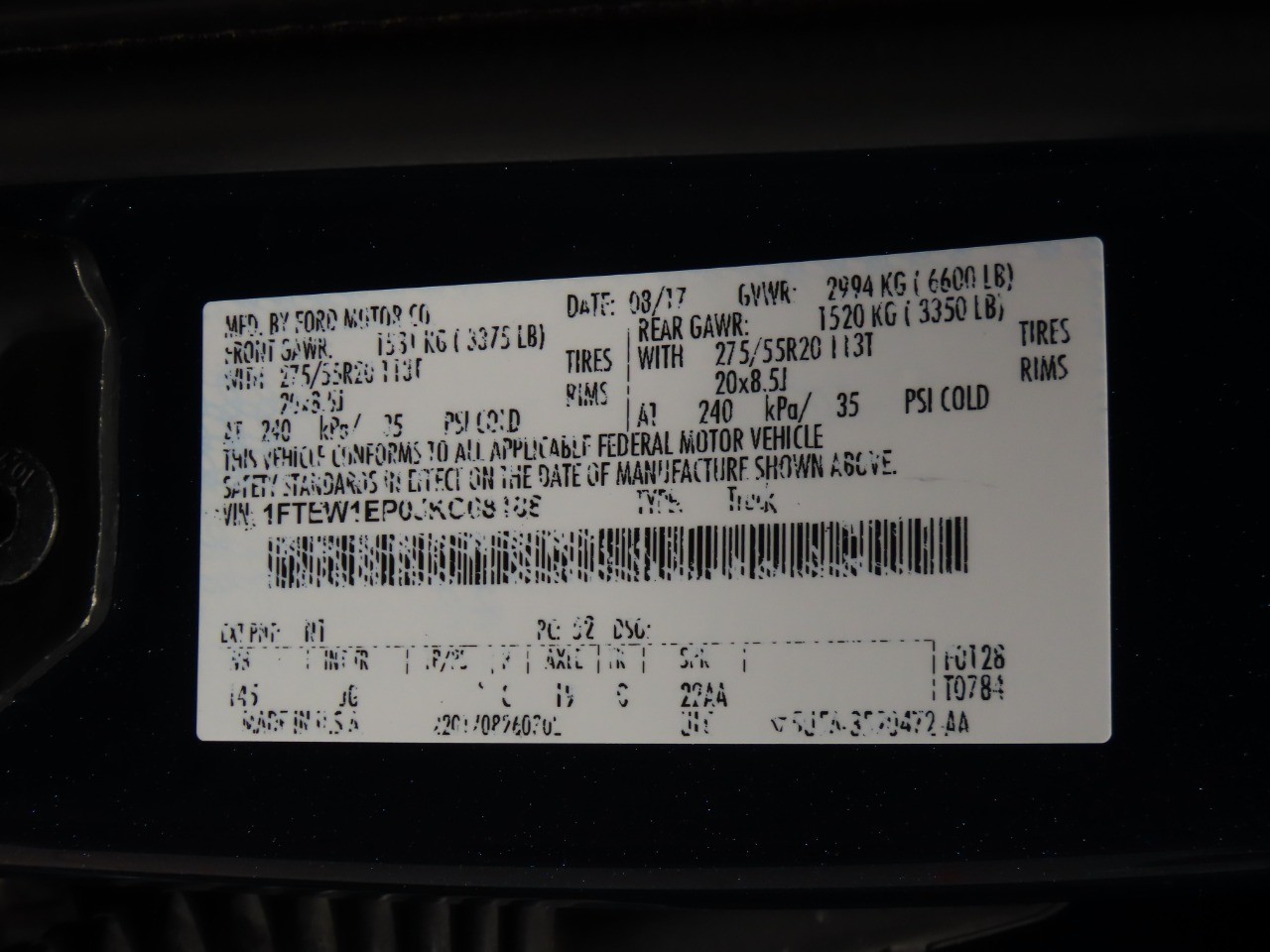 used 2018 Ford F-150 car