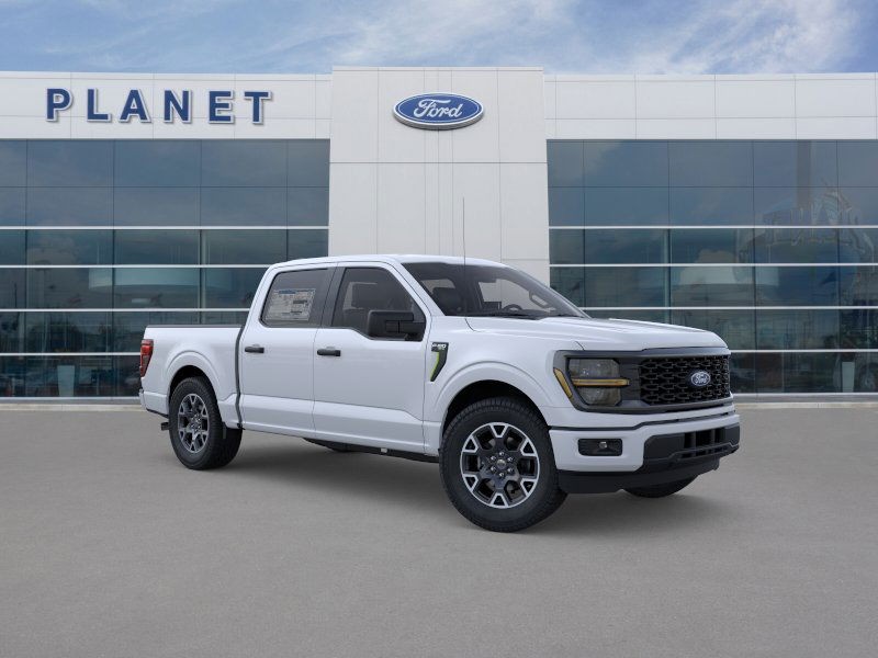 2025 Ford F-150 STX Space White Metallic at Planet Ford