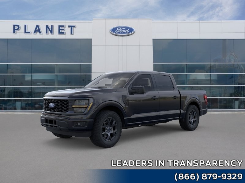 2026 Ford F-150 STX Agate Black Metallic at Planet Ford