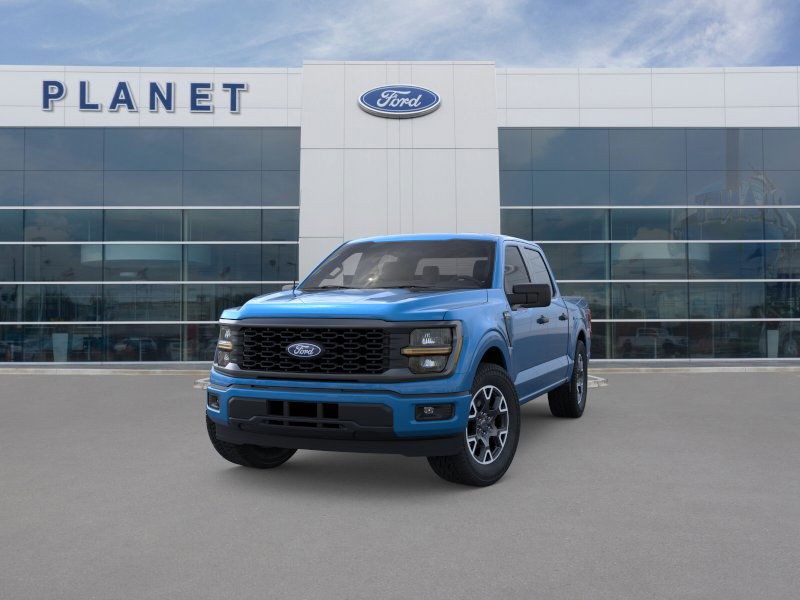 2025 Ford F-150 STX Atlas Blue Metallic at Planet Ford