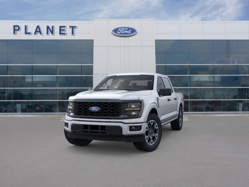 2025 Ford F-150 STX Iconic Silver Metallic at Planet Ford