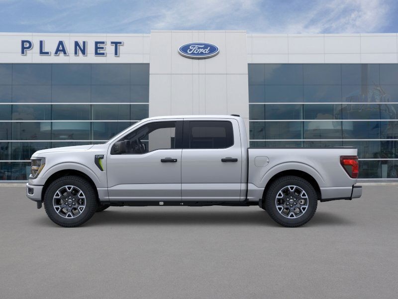 2025 Ford F-150 STX Iconic Silver Metallic at Planet Ford
