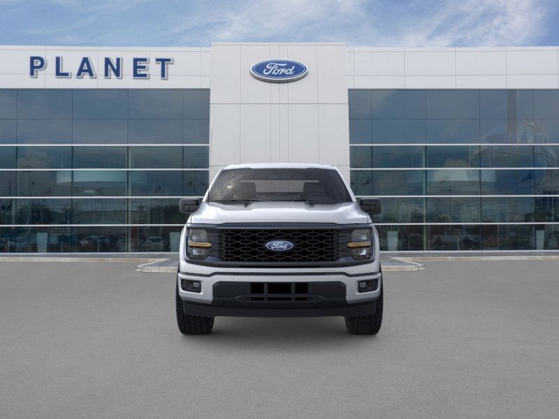 2025 Ford F-150 STX Iconic Silver Metallic at Planet Ford
