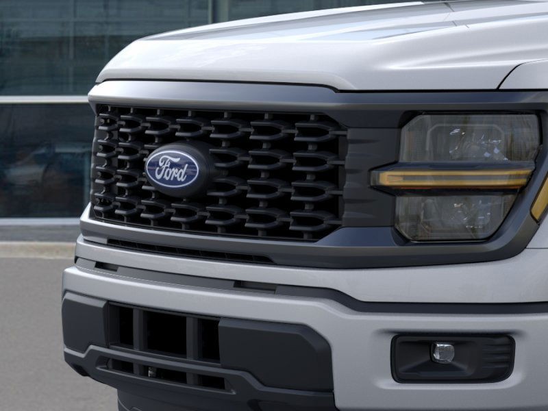 2025 Ford F-150 STX Iconic Silver Metallic at Planet Ford