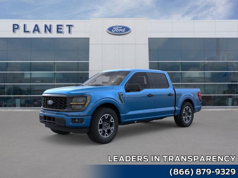 2025 Ford F-150 STX Atlas Blue Metallic at Planet Ford