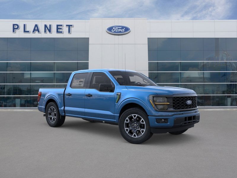 2025 Ford F-150 STX Atlas Blue Metallic at Planet Ford