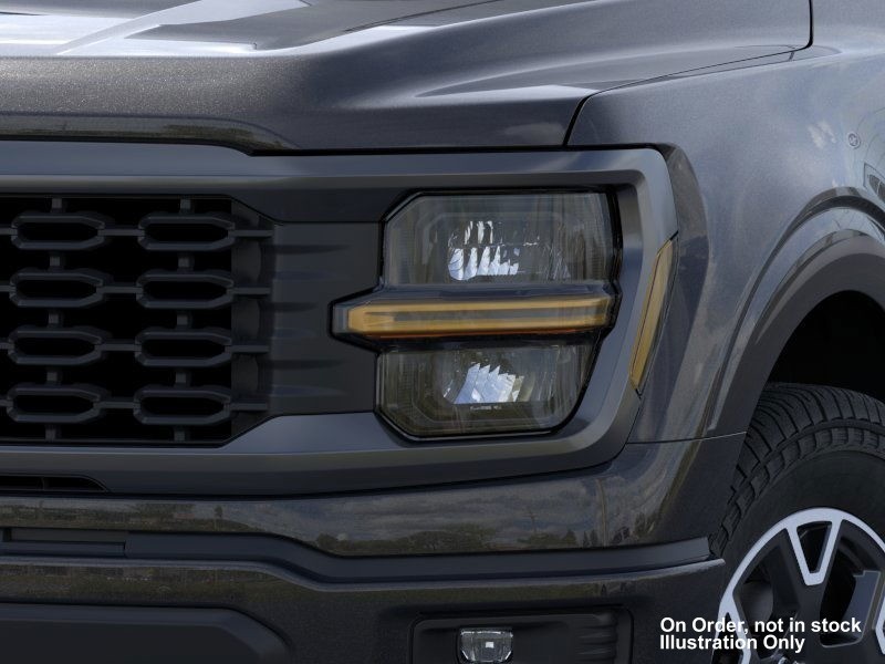 2025 Ford F-150 STX Agate Black Metallic at Planet Ford