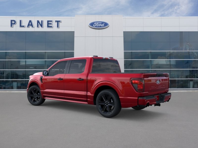 2026 Ford F-150 STX Ruby Red Metallic Tinted Clearcoat at Planet Ford