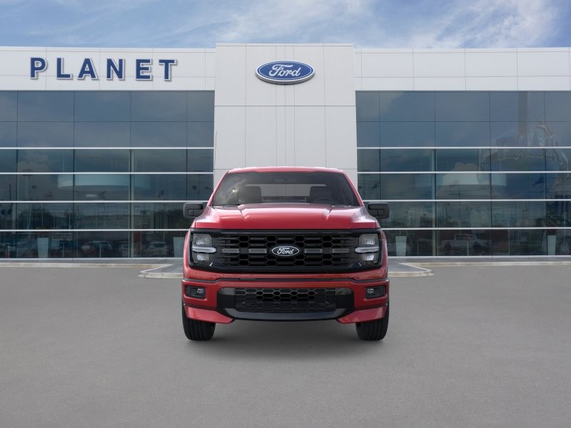 2026 Ford F-150 STX Ruby Red Metallic Tinted Clearcoat at Planet Ford
