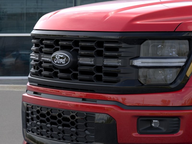 2026 Ford F-150 STX Ruby Red Metallic Tinted Clearcoat at Planet Ford