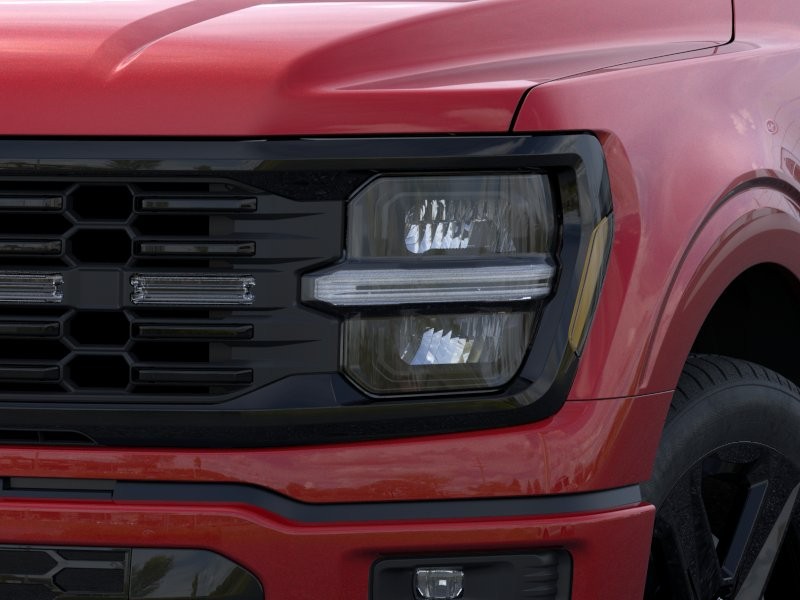 2026 Ford F-150 STX Ruby Red Metallic Tinted Clearcoat at Planet Ford