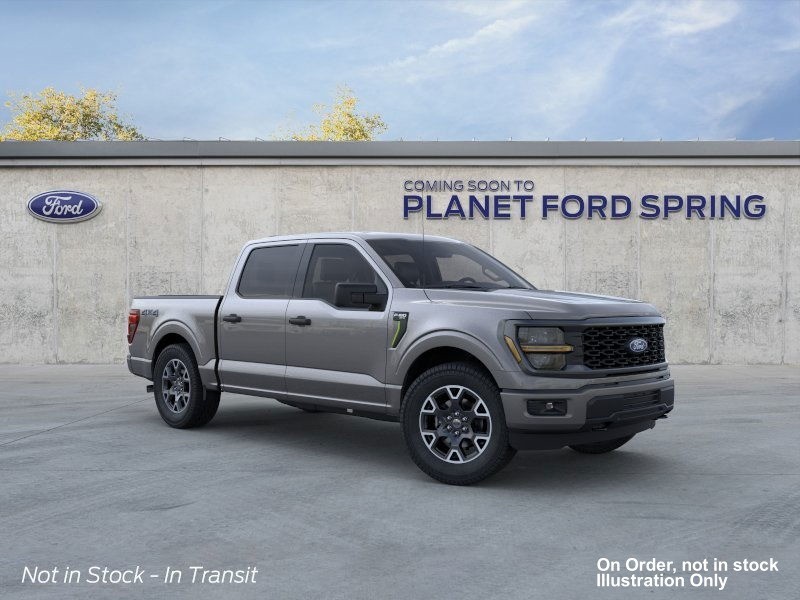 2025 Ford F-150 STX Carbonized Gray Metallic at Planet Ford