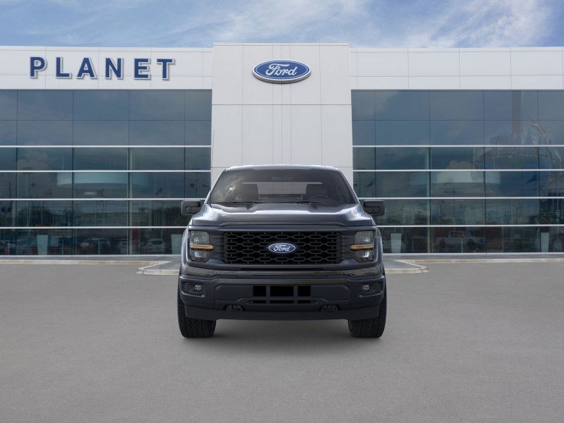 2025 Ford F-150 STX Agate Black Metallic at Planet Ford