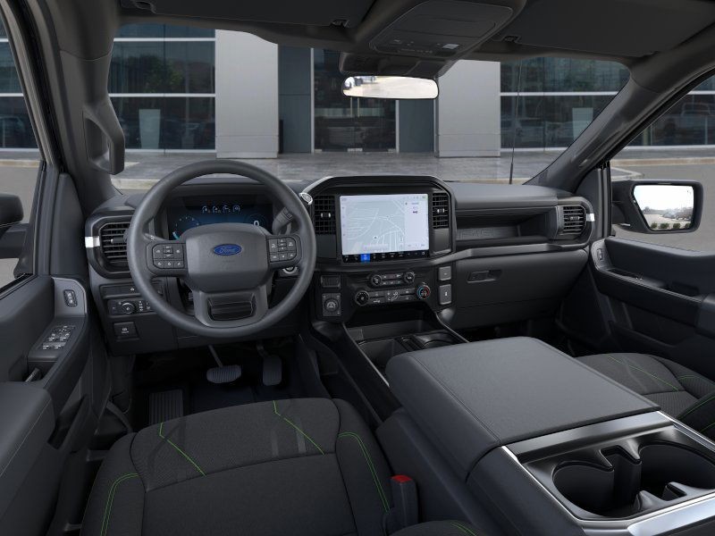 2025 Ford F-150 STX Agate Black Metallic at Planet Ford