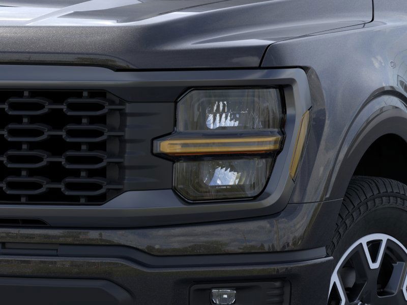 2025 Ford F-150 STX Agate Black Metallic at Planet Ford