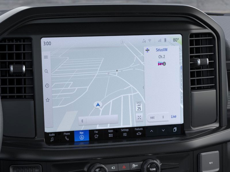 2025 Ford F-150 STX Agate Black Metallic at Planet Ford