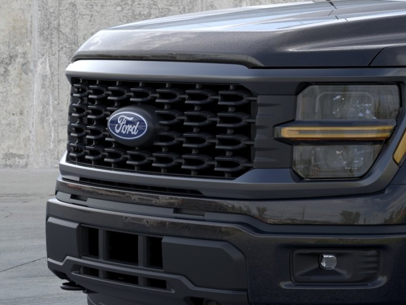 2026 Ford F-150 STX Agate Black Metallic at Planet Ford