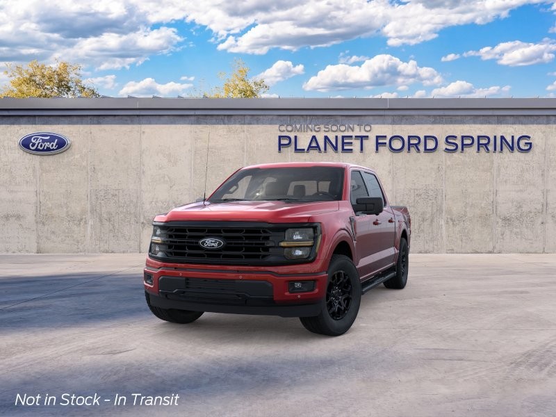 2026 Ford F-150 XLT Ruby Red Metallic Tinted Clearcoat at Planet Ford
