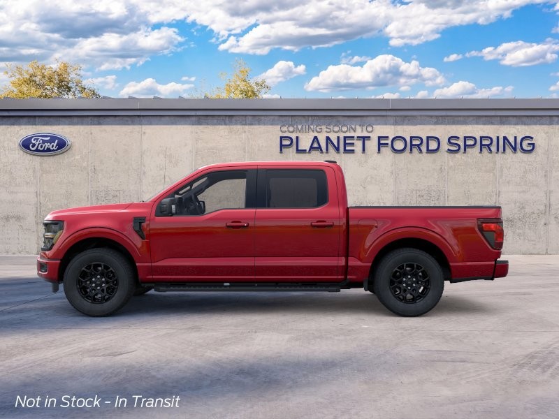 2026 Ford F-150 XLT Ruby Red Metallic Tinted Clearcoat at Planet Ford