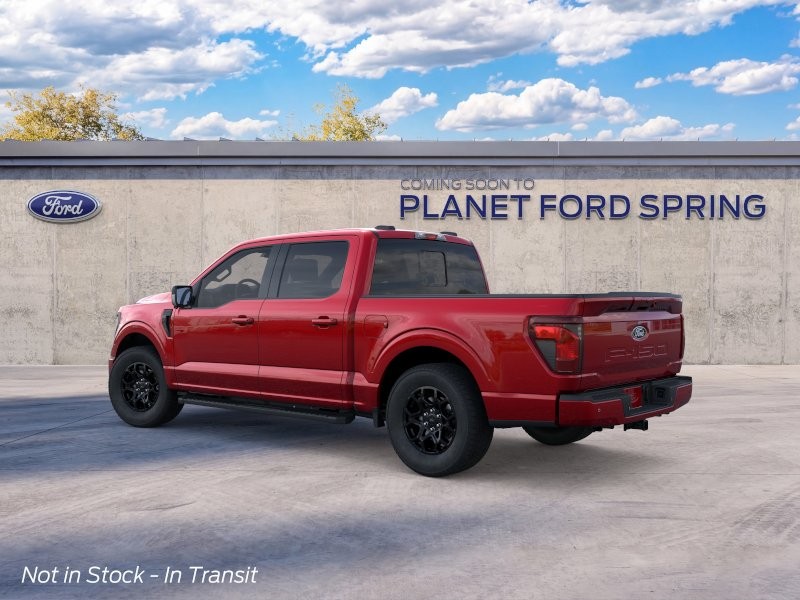 2026 Ford F-150 XLT Ruby Red Metallic Tinted Clearcoat at Planet Ford
