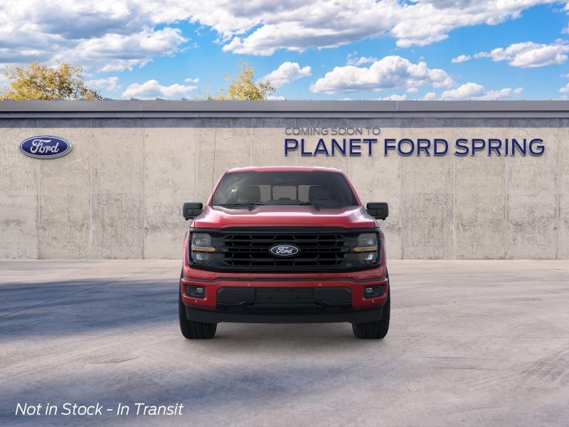 2026 Ford F-150 XLT Ruby Red Metallic Tinted Clearcoat at Planet Ford