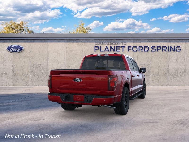 2026 Ford F-150 XLT Ruby Red Metallic Tinted Clearcoat at Planet Ford