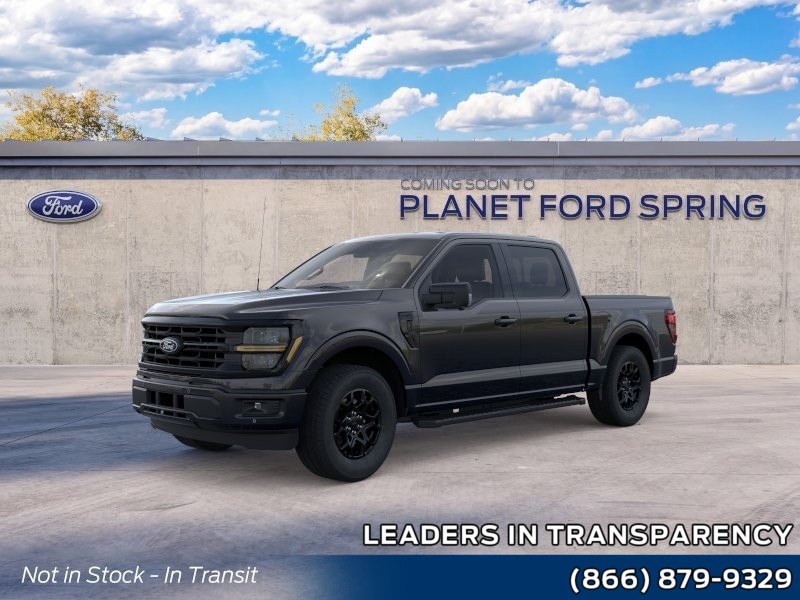 2026 Ford F-150 XLT Agate Black Metallic at Planet Ford