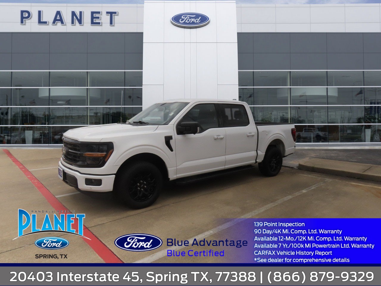 2024 Ford F-150 XLT Oxford White at Planet Ford