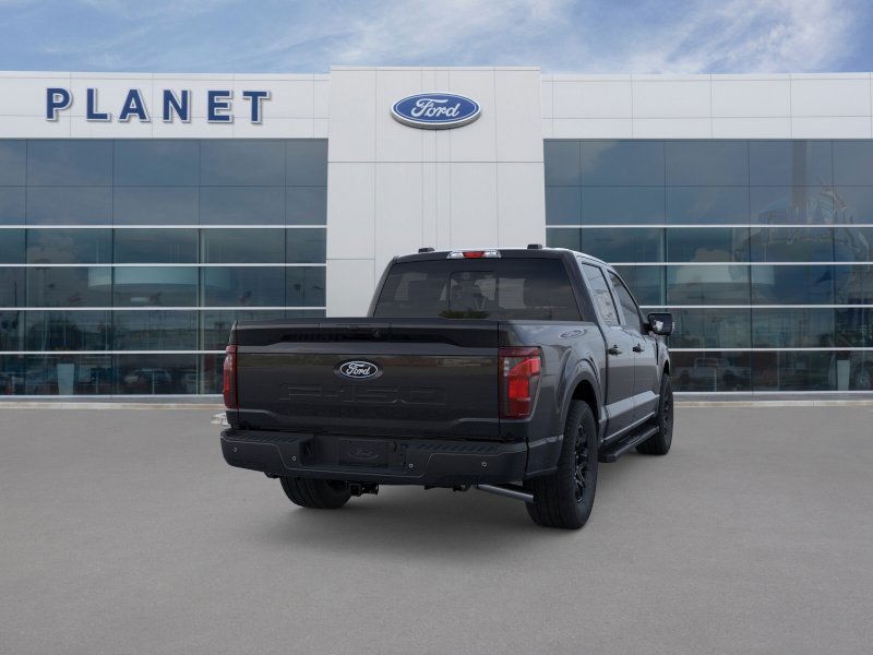 2025 Ford F-150 XLT Agate Black Metallic at Planet Ford