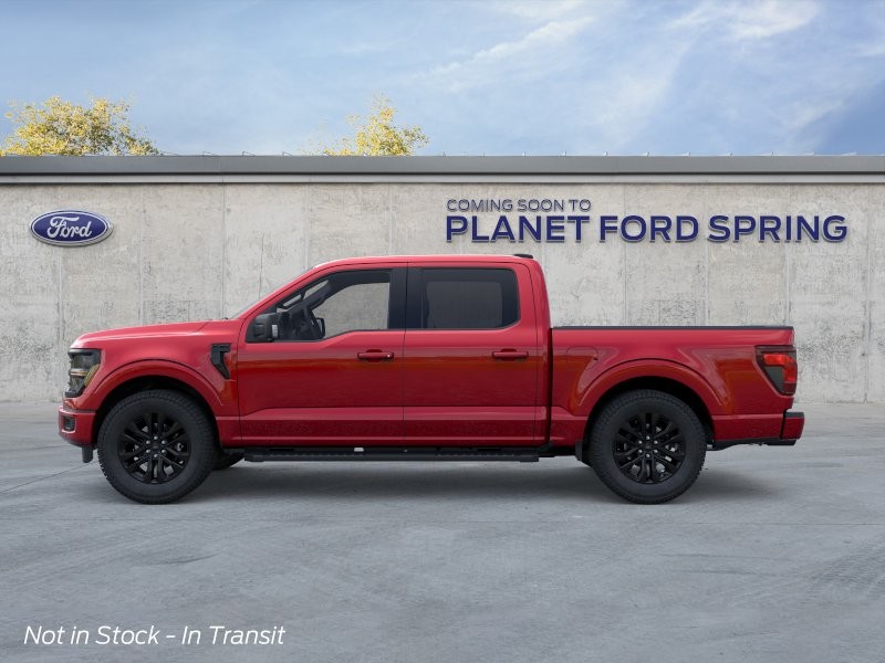 2026 Ford F-150 XLT Ruby Red Metallic Tinted Clearcoat at Planet Ford