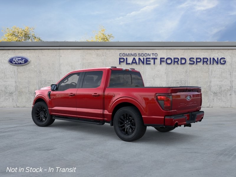 2026 Ford F-150 XLT Ruby Red Metallic Tinted Clearcoat at Planet Ford