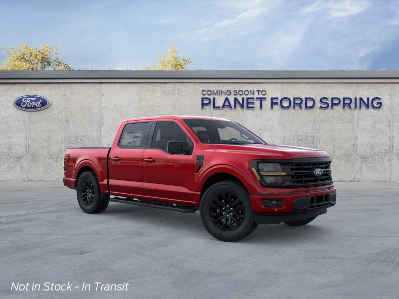 2026 Ford F-150 XLT Ruby Red Metallic Tinted Clearcoat at Planet Ford