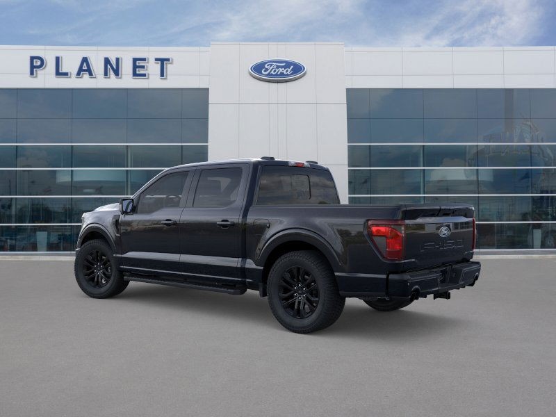 2025 Ford F-150 XLT Agate Black Metallic at Planet Ford