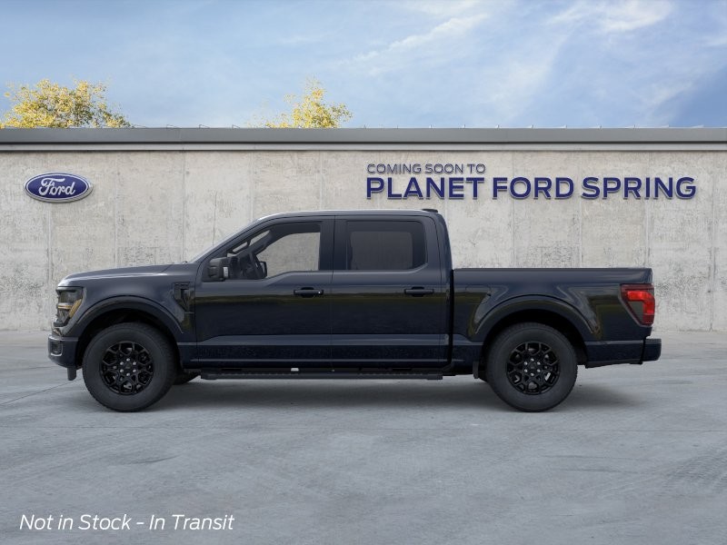 2026 Ford F-150 XLT Agate Black Metallic at Planet Ford