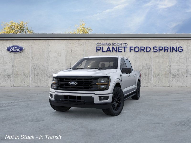 2025 Ford F-150 XLT Iconic Silver Metallic at Planet Ford