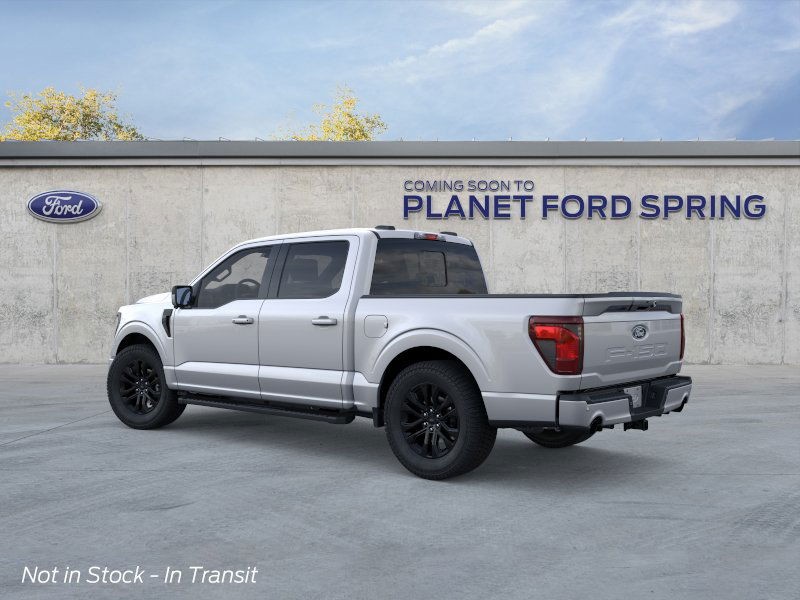 2025 Ford F-150 XLT Iconic Silver Metallic at Planet Ford