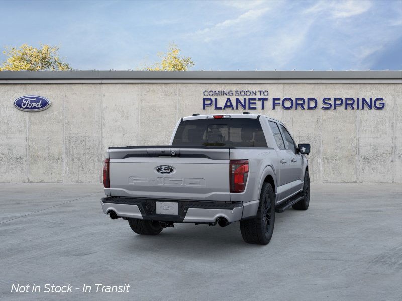 2025 Ford F-150 XLT Iconic Silver Metallic at Planet Ford