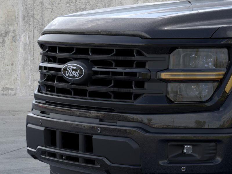 2025 Ford F-150 XLT Agate Black Metallic at Planet Ford