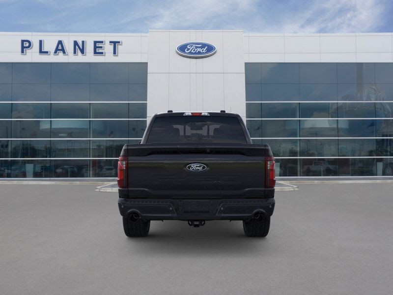 2025 Ford F-150 XLT Agate Black Metallic at Planet Ford