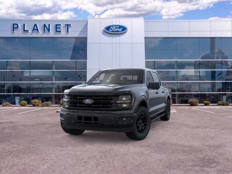 2026 Ford F-150 XLT Agate Black Metallic at Planet Ford