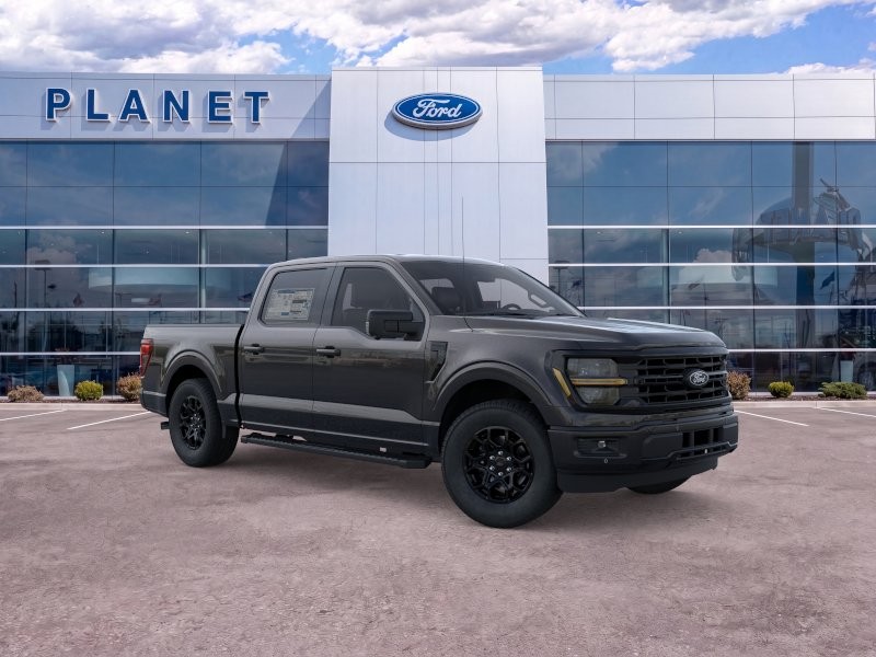 2026 Ford F-150 XLT Agate Black Metallic at Planet Ford