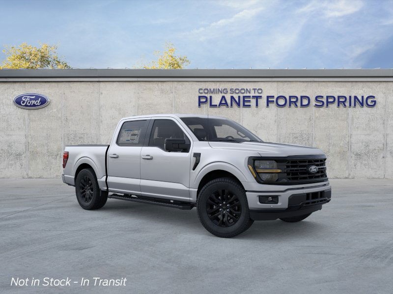 2025 Ford F-150 XLT Iconic Silver Metallic at Planet Ford