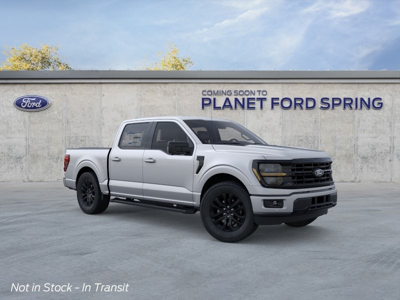 2026 Ford F-150 XLT Iconic Silver Metallic at Planet Ford